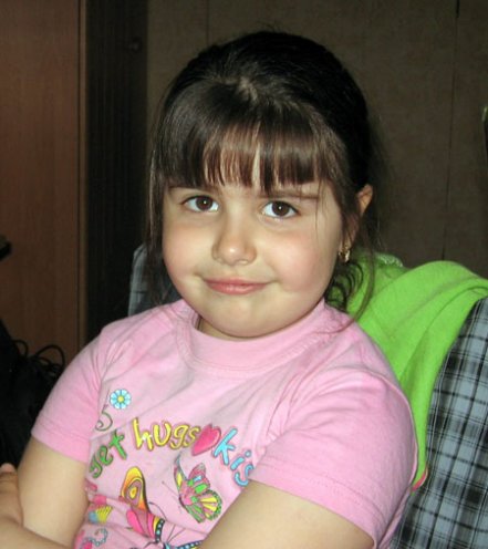 Алена Зайцева,  5,6 лет