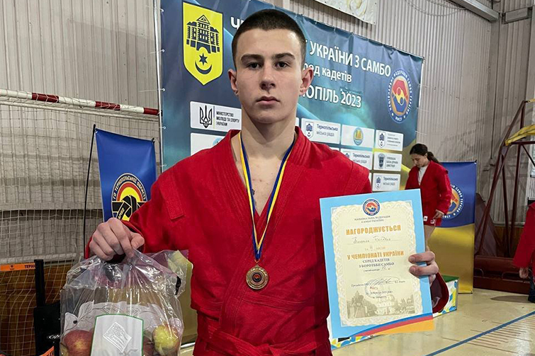 Спортсмен зі Слов’янська став призером Чемпіонату України з самбо