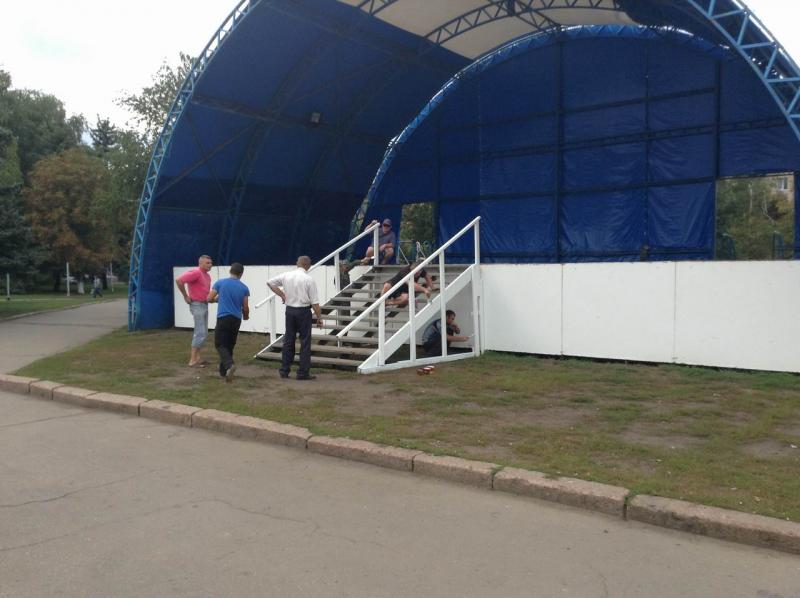 В Славянске полным ходом идет подготовка ко Дню города