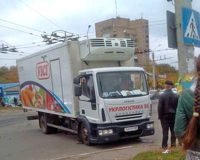 В Краматорске произошло ДТП с участием военной техники