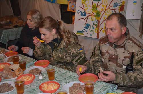 Ольга Фреймут проинспектировала военную базу в Краматорске