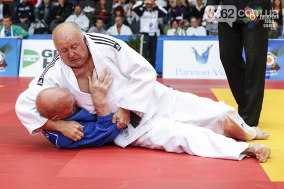 Дедушка из Славянска завоевал серебро на чемпионате Европы по дзюдо