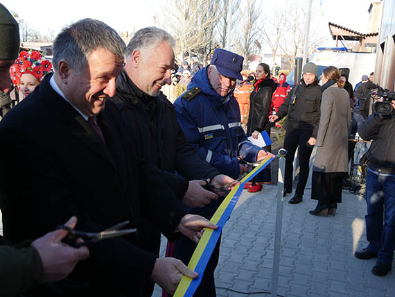 В Лимане открыли первый в Украине Центр безопасности громады