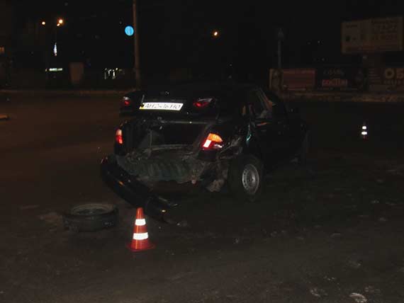 В центре Краматорска произошло тройное ДТП