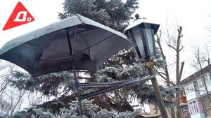 В Краматорске установили скамейку для влюбленных