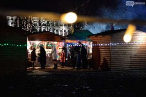 В Краматорске открылась новогодняя ярмарка в «львовском стиле»