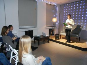 В Славянской «Теплице» прошла поэтическая вечеринка