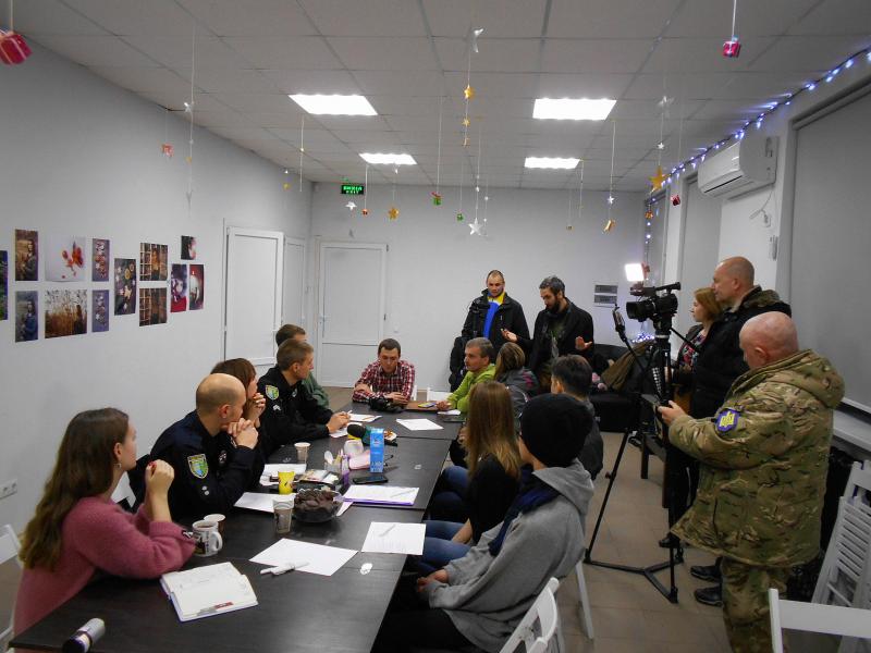 Патрульные полицейские Славянска и Краматорска выходят на «прямую связь» с общественностью