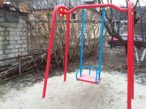 На Масложире появилась детская площадка!