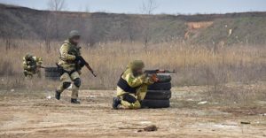 Бійці спецпідрозділу КОРД змагалися у матчі з тактичної та вогневої підготовки