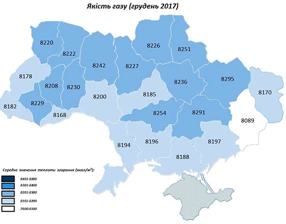 Жители Донетчины получают газ самого плохого качества