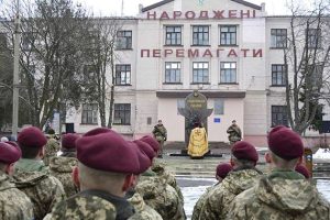 В Краматорске открыли памятник погибшим защитникам