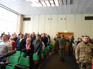 В Славянске по случаю Дня Соборности состоялись Торжественные сборы (фото)