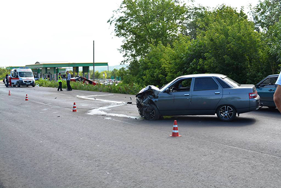 Между Краматорском и Славянском произошло ДТП