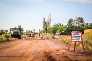 На Донбассе начали работу инновационные мобильные блокпосты (Фото)