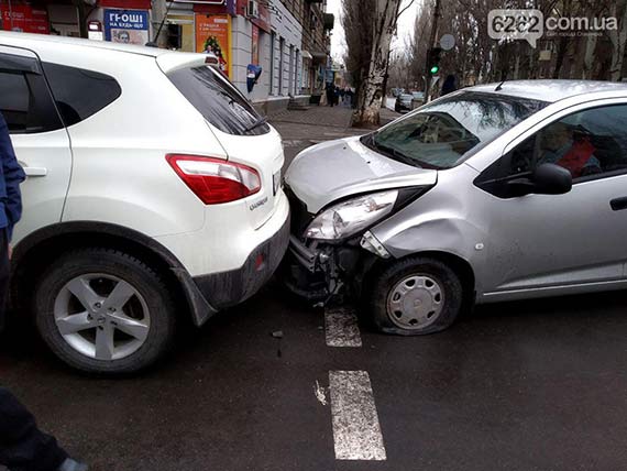 В Славянске произошло ДТП