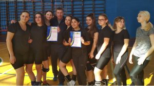 У Слов’янську студентки грали в волейбол