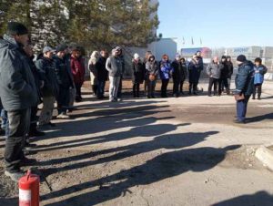 Працівників “Зевс Кераміки” вчили власноруч гасити полум’я