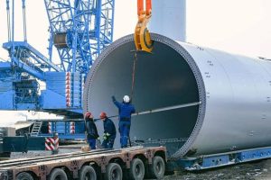 Строительство «ветряка» в Краматорске сняли с высоты птичьего полета.Фото, видео