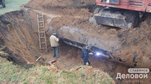 Авария на водоводе в Славянске: рвануло “очень конкретно”. Фото