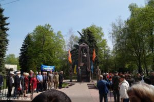 В Славянске вспоминали день Чернобыльской катастрофы