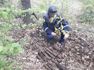 У Словʼянському районі виявили та знищили 28 вибухонебезпечних предметів