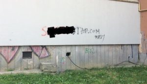 Шановні мешканці міста, якщо помітили рекламу наркотичних засобів повідомте