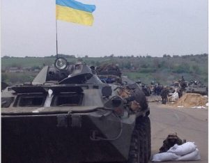 Хроника оккупации: сбитые вертолеты, блокирование колоны десантников, взятие блокпостов на окраинах Славянска