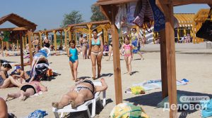 Температура воды в озерах Славянска на 11 июня