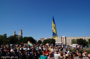 В Славянске начали отмечать пятую годовщину освобождения от оккупации