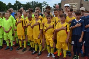 Юноши Славянского района, Черкасской ОТГ заняли 14-ое место соревнований ВФСТ “Золотой колос Украины” в городе Скадовск.