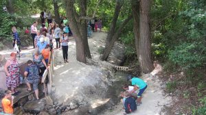 Открытие родника в Былбасовке