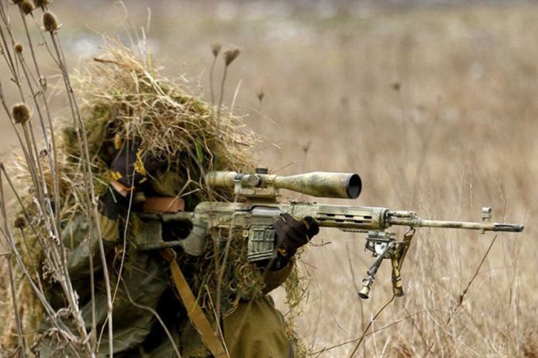 На окупированный Донбасс прибыли российские снайперы