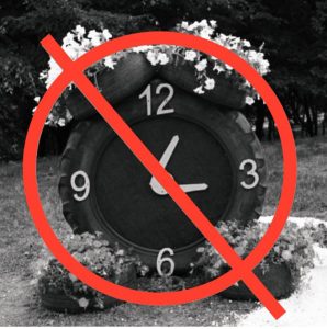 Внимание! Украшения из старых шин опасны для здоровья!