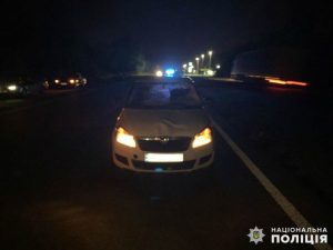 На въезде в Славянск автомобиль сбил пешехода