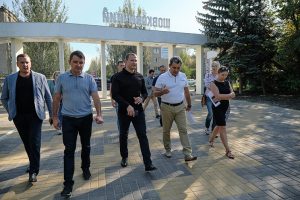 Павел Кириленко с рабочей поездной посетил Славянск