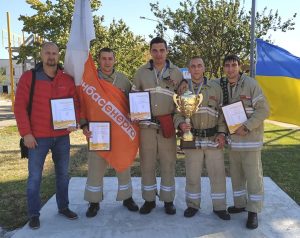 Команда СЕ ПАО “Донбассэнерго” Славянская ТЭС заняла 1 МЕСТО на соревнованиях боевых расчетов добровольных пожарных дружин предприятий тепловой генерации Украины