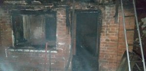 Пожар в Славянске, есть погибший