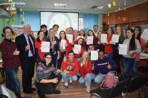 Студенты ДГПУ приняли участие в церемонии открытия программы The English Access Microscholardhip Program