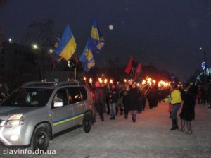 У Слов’янську 1 січня відбудеться смолоскипна хода на честь Степана Бандери