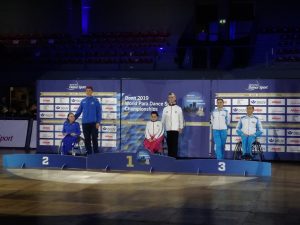 Танцоры на колясках из Славянска привезли три призовых места с чемпионата мира