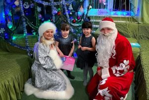 Новый год в воинской части 3035 в Славянске