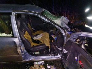 На трассе под Святогорском произошло трагическое ДТП: один мужчина погиб, двое постаравших госпитализированы