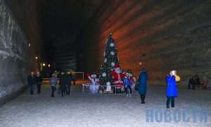 Необычные экспонаты в Соляных шахтах Соледара