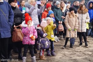 Святкування Масниці у сквері «Мрія»