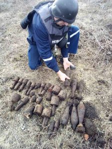 В Маяках вилучили вибухонебезпечні предмети