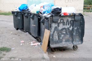 Проблема мусора в Славянске