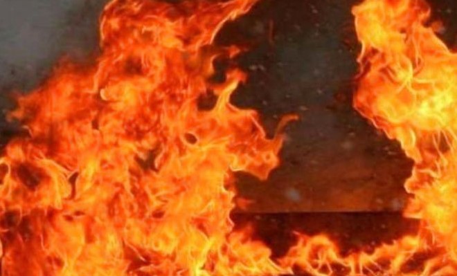 Місце займання було з покинутого бліндажа: на території НПП “Святі гори” сталася пожежа