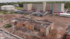 За 250 млн грн: как выглядят сейчас восстановленные корпуса областной психбольницы в Славянске. Видео