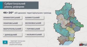 Кабмин утвердил план ОТГ Донецкой области